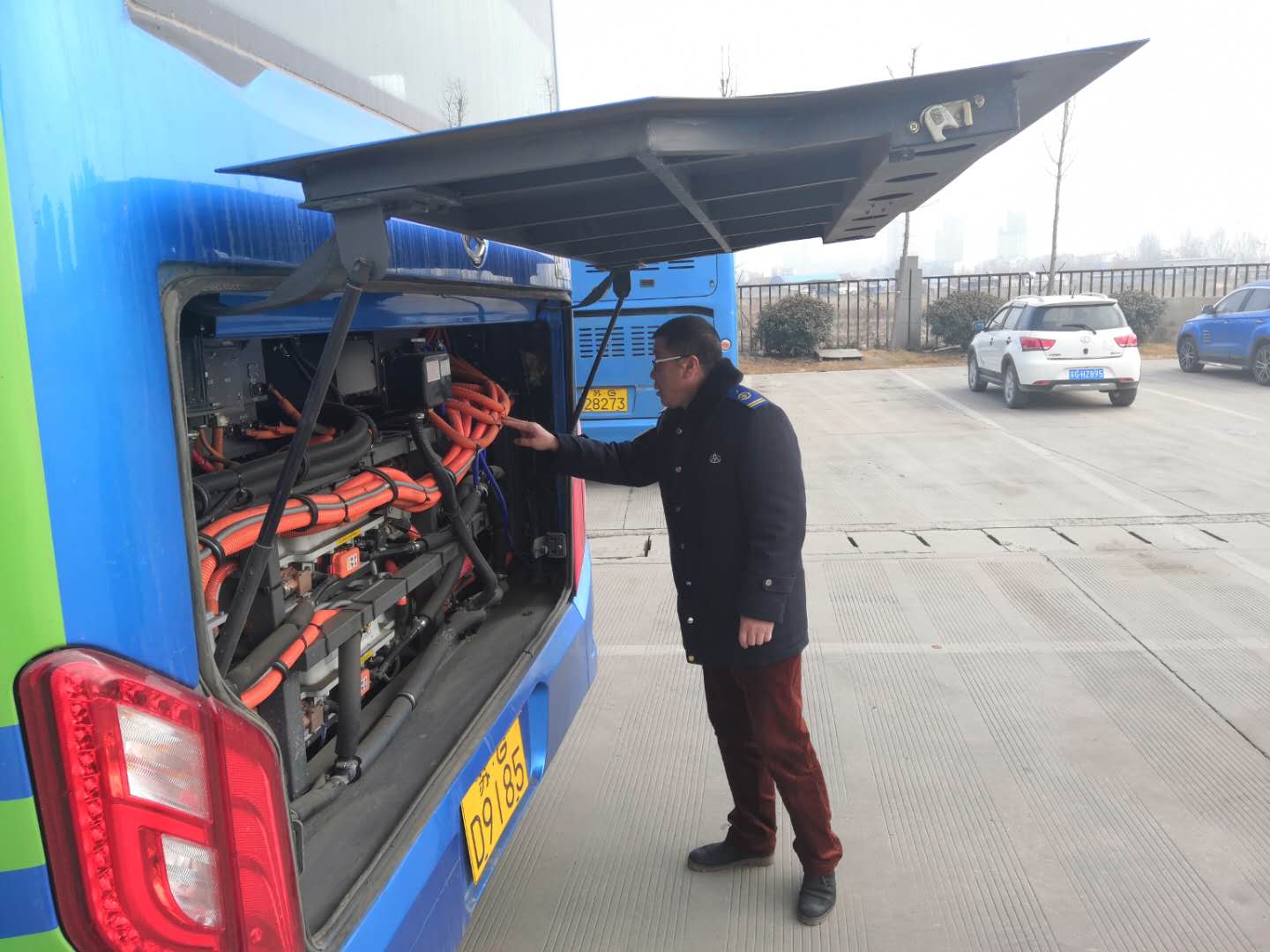 公交集團(tuán)公交事業(yè)一部開展車輛機(jī)務(wù)專項檢查