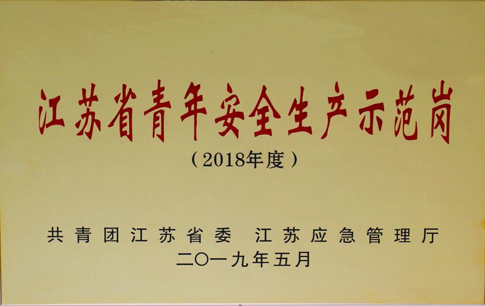 公交集團(tuán)榮獲“江蘇省青年安全生產(chǎn)示范崗”榮譽(yù)稱(chēng)號(hào)